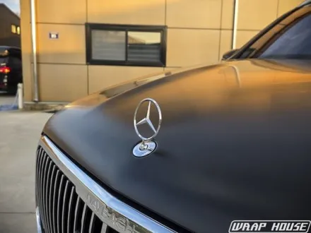 벤츠 GLS600 마이바흐 3M 사틴블랙 전체랩핑[김포랩핑][랩하우스] / 김포시 양촌읍