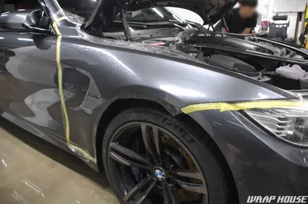 BMW F82 M4 전면 스포츠패키지+생활보호PPF[김포+수입차+PPF+신차+스포츠+전체+생활보호+패키지][랩하우스] / 김포시 양촌읍