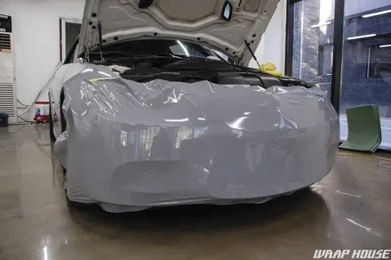 BMW E92 M3 나르도 그레이 전체랩핑 시공[김포+수입차+카스킨+시멘트+쿨그레이+3M][랩하우스] / 김포시 양촌읍