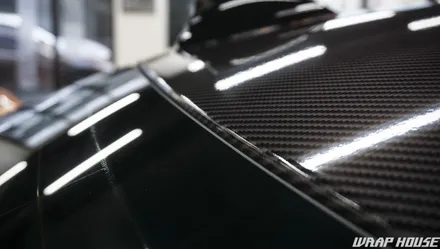 BMW F87 M2 유광카본 루프스킨 시공[김포카스킨전문업체][랩하우스] / 김포시 양촌읍