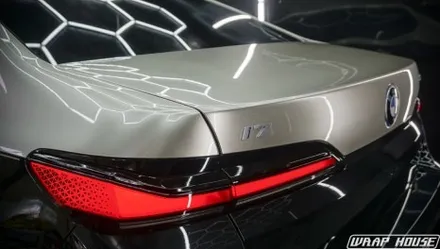 BMW I7 고광택 듀오톤랩핑과 크롬죽이기 작업![김포랩핑][랩하우스] / 김포시 양촌읍