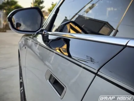 BMW 7시리즈 투톤랩핑, 고광택 유광블랙[김포랩핑][랩하우스] / 김포시 양촌읍