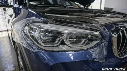 BMW X3 본넷+헤드라이트 PPF 보호필름 시공[김포 생활보호 PPF 시공전문업체][랩하우스] / 김포시 양촌읍