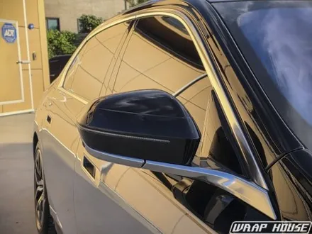 BMW 7시리즈 투톤랩핑, 고광택 유광블랙[김포랩핑][랩하우스] / 김포시 양촌읍