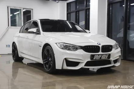 BMW F80 M3 옐로우 페인트워크 에디션 전체랩핑 시공[김포+수입차+랩핑+카스킨+PPF+생활보호+신차+패키지][랩하우스] / 김포시 양촌읍