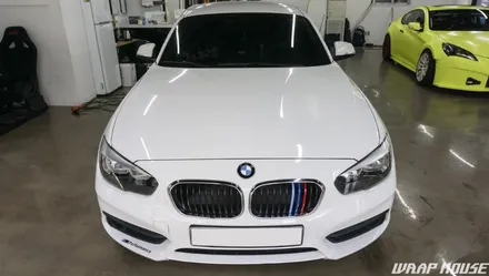 BMW 118D 루프스킨+스포일러 랩핑[랩하우스] / 김포시 양촌읍
