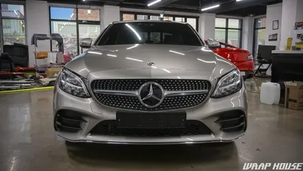 벤츠 뉴 C클래스 AMG Line 신차 본넷+생활보호패키지 PPF 시공[김포PPF시공전문업체][랩하우스] / 김포시 양촌읍