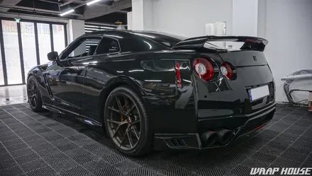 닛산 GTR R35 포인트랩핑+라이트 스모그PPF[김포랩핑][랩하우스] / 김포시 양촌읍