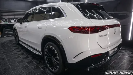 벤츠 EQS SUV LB볼케닉그레이 전체랩핑 시공[김포랩핑][랩하우스] / 김포시 양촌읍
