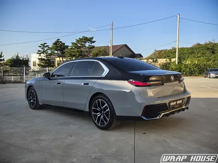 BMW 7시리즈 투톤랩핑, 고광택 유광블랙[김포랩핑][랩하우스] / 김포시 양촌읍