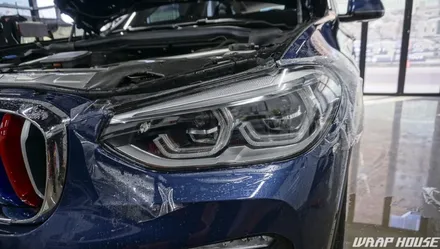 BMW X3 본넷+헤드라이트 PPF 보호필름 시공[김포 생활보호 PPF 시공전문업체][랩하우스] / 김포시 양촌읍