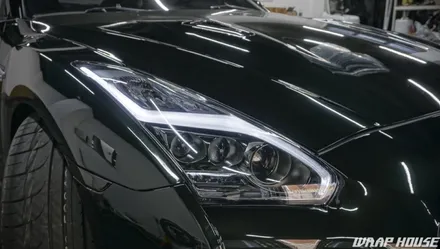닛산 GTR R35 포인트랩핑+라이트 스모그PPF[김포랩핑][랩하우스] / 김포시 양촌읍