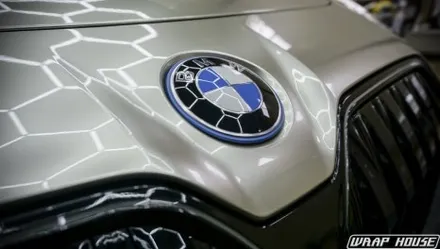BMW I7 고광택 듀오톤랩핑과 크롬죽이기 작업![김포랩핑][랩하우스] / 김포시 양촌읍