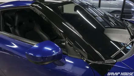 닛산 GTR R35 딥블루 메탈릭 전체랩핑 시공[김포 랩핑전문점][랩하우스] / 김포시 양촌읍