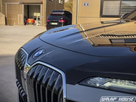 BMW 7시리즈 투톤랩핑, 고광택 유광블랙[김포랩핑][랩하우스] / 김포시 양촌읍