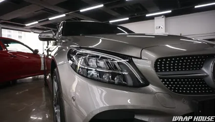 벤츠 뉴 C클래스 AMG Line 신차 본넷+생활보호패키지 PPF 시공[김포PPF시공전문업체][랩하우스] / 김포시 양촌읍
