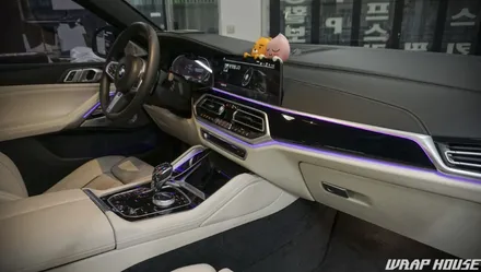 BMW X6 실내 하이그로시 PPF시공[김포PPF][김포실내PPF][랩하우스] / 김포시 양촌읍