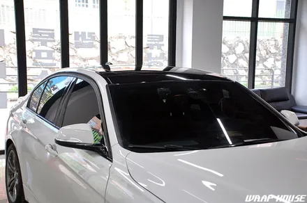 BMW 320D 루프스킨[김포수입차랩핑][김포루프스킨][김포랩하우스] / 김포시 양촌읍
