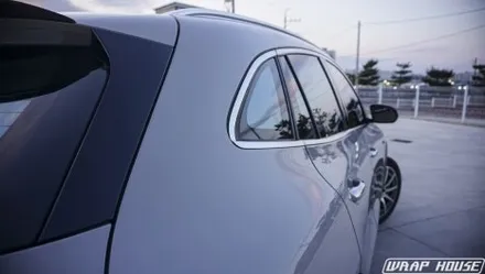 벤츠 GLA 45AMG 고광택 포르쉐 그레이 전체랩핑[김포랩핑][랩하우스] / 김포시 양촌읍