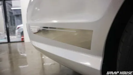 벤츠 C63 AMG 고스트 펄(홀로그램) 전체랩핑+그릴랩핑+커스텀 크롬데칼 시공[김포카스킨전문업체][랩하우스] / 김포시 양촌읍