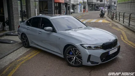 BMW 3시리즈 앞범퍼+생활보호PPF 시공[김포PPF][랩하우스] / 김포시 양촌읍