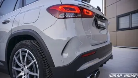 벤츠 GLA 45AMG 고광택 포르쉐 그레이 전체랩핑[김포랩핑][랩하우스] / 김포시 양촌읍