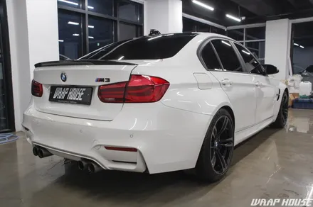 BMW F80 M3 옐로우 페인트워크 에디션 전체랩핑 시공[김포+수입차+랩핑+카스킨+PPF+생활보호+신차+패키지][랩하우스] / 김포시 양촌읍