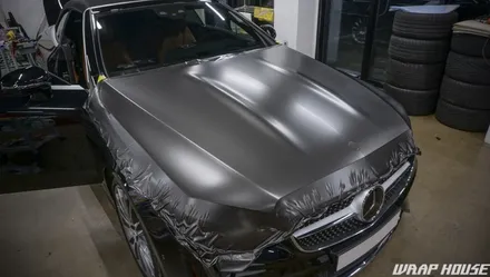 BENZ E-CLASS 카브리올레 사틴바솔트 김포전체랩핑 [김포카스킨,김포전체랩핑,김포랩핑샵,전체PPF시공,김포PPF시공전문점]김포랩하우스,랩하우스,김포수입차전문랩핑샵 / 김포시 양촌읍