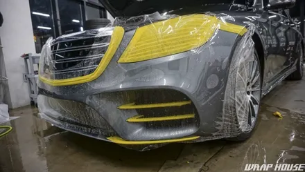 벤츠 S클래스 S450 전면PPF 시공 + 생활보호PPF패키지 시공 [ 김포랩하우스 , 랩핑전문점 , 김포PPF시공전문점 , 김포PPF전문업체 , 김포랩핑샵 , 김포랩핑전문업체 ] / 김포시 양촌읍