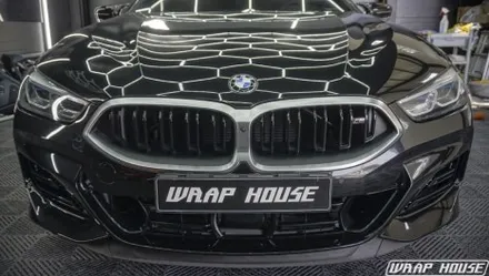 BMW M850I 쿠페 크롬죽이기 시공[김포랩핑][랩하우스] / 김포시 양촌읍