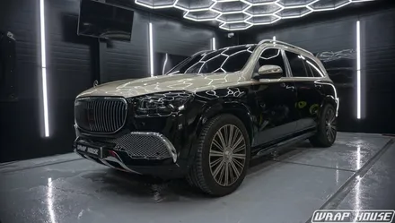 벤츠 GLS600 마이바흐 고광택 듀오톤 랩핑으로 스타일UP[김포랩핑][랩하우스] / 김포시 양촌읍