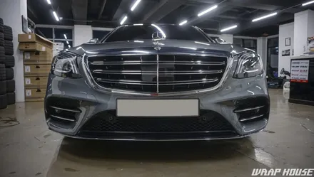 벤츠 S클래스 S450 전면PPF 시공 + 생활보호PPF패키지 시공 [ 김포랩하우스 , 랩핑전문점 , 김포PPF시공전문점 , 김포PPF전문업체 , 김포랩핑샵 , 김포랩핑전문업체 ] / 김포시 양촌읍