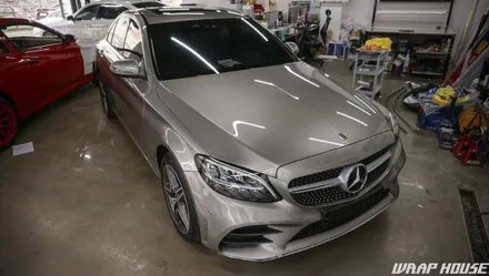 벤츠 뉴 C클래스 AMG Line 신차 본넷+생활보호패키지 PPF 시공[김포PPF시공전문업체][랩하우스] / 김포시 양촌읍