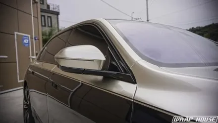 BMW I7 고광택 듀오톤랩핑과 크롬죽이기 작업![김포랩핑][랩하우스] / 김포시 양촌읍