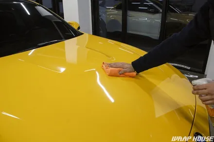 BMW F80 M3 옐로우 페인트워크 에디션 전체랩핑 시공[김포+수입차+랩핑+카스킨+PPF+생활보호+신차+패키지][랩하우스] / 김포시 양촌읍