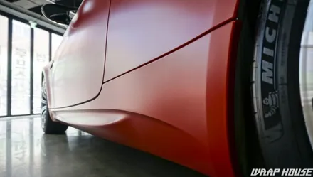 BMW E92 M3 3m사틴 스몰더링 레드 전체랩핑 시공[김포+카스킨+랩핑+PPF+시공+전문업체][랩하우스] / 김포시 양촌읍