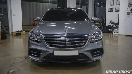 벤츠 S클래스 S450 전면PPF 시공 + 생활보호PPF패키지 시공 [ 김포랩하우스 , 랩핑전문점 , 김포PPF시공전문점 , 김포PPF전문업체 , 김포랩핑샵 , 김포랩핑전문업체 ] / 김포시 양촌읍