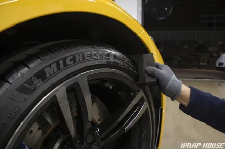 BMW F80 M3 옐로우 페인트워크 에디션 전체랩핑 시공[김포+수입차+랩핑+카스킨+PPF+생활보호+신차+패키지][랩하우스] / 김포시 양촌읍