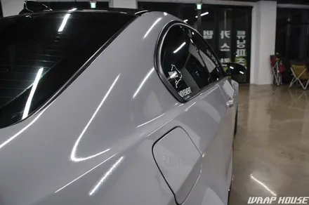 BMW E92 M3 나르도 그레이 전체랩핑 시공[김포+수입차+카스킨+시멘트+쿨그레이+3M][랩하우스] / 김포시 양촌읍