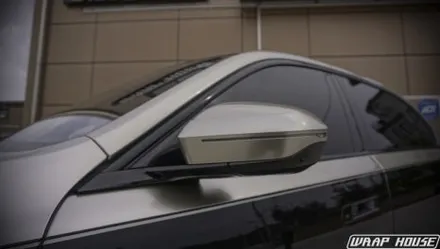BMW I7 고광택 듀오톤랩핑과 크롬죽이기 작업![김포랩핑][랩하우스] / 김포시 양촌읍