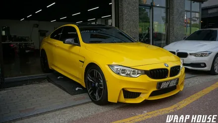 BMW M4 전체랩핑 3M 글로스 브라이트 옐로우 랩핑 , 김포전체랩핑 김포BMW랩핑 M4전체랩핑 + 김포카스킨 + 김포랩핑샵 + 김포전체PPF + 김포BMW랩핑전문업체 / 김포시 양촌읍