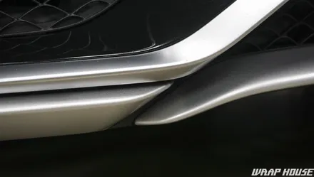 벤츠 E63 AMG 사틴 화이트 알루미늄(사틴실버) 전체랩핑[김포 카스킨 전문업체][랩하우스] / 김포시 양촌읍