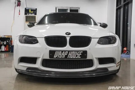 BMW E92 M3 나르도 그레이 전체랩핑 시공[김포+수입차+카스킨+시멘트+쿨그레이+3M][랩하우스] / 김포시 양촌읍