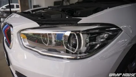 BMW 118D 헤드라이트+트렁크리드 생활보호 PPF 패키지 시공[김포PPF시공전문업체][랩하우스] / 김포시 양촌읍