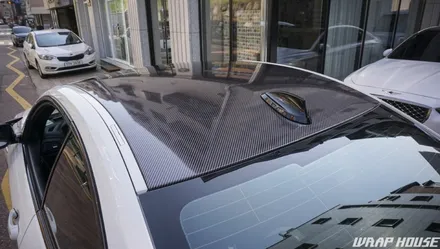 BMW F87 M2 유광카본 루프스킨 시공[김포카스킨전문업체][랩하우스] / 김포시 양촌읍