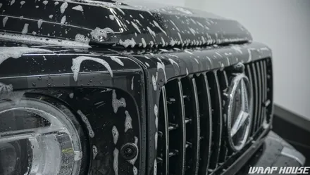 벤츠 G63 AMG G바겐 신차 전면PPF+윈드쉴드 시공[김포PPF][김포윈드쉴드][랩하우스] / 김포시 양촌읍