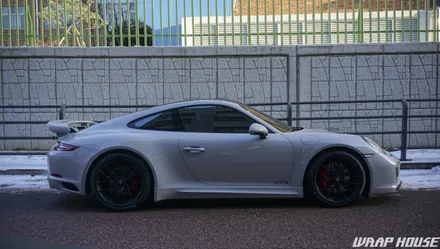 포르쉐 911 카레라 4 gts 3M 유광스톰그레이 전체랩핑[김포랩핑][랩하우스] / 김포시 양촌읍