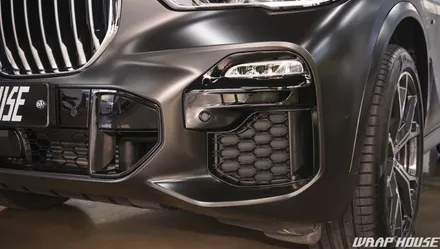 BMW X5(G05) 에이버리 사틴블랙 전체랩핑 시공[김포자동차랩핑 전문업체][랩하우스] / 김포시 양촌읍
