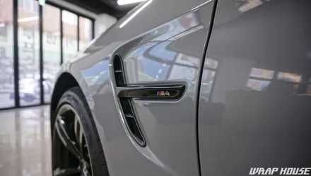 BMW F82 M4 에이버리 락그레이 전체랩핑 시공기(나르도그레이)[김포 랩핑시공 전문업체][랩하우스] / 김포시 양촌읍