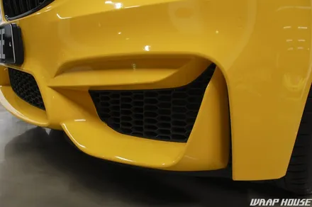 BMW F80 M3 옐로우 페인트워크 에디션 전체랩핑 시공[김포+수입차+랩핑+카스킨+PPF+생활보호+신차+패키지][랩하우스] / 김포시 양촌읍